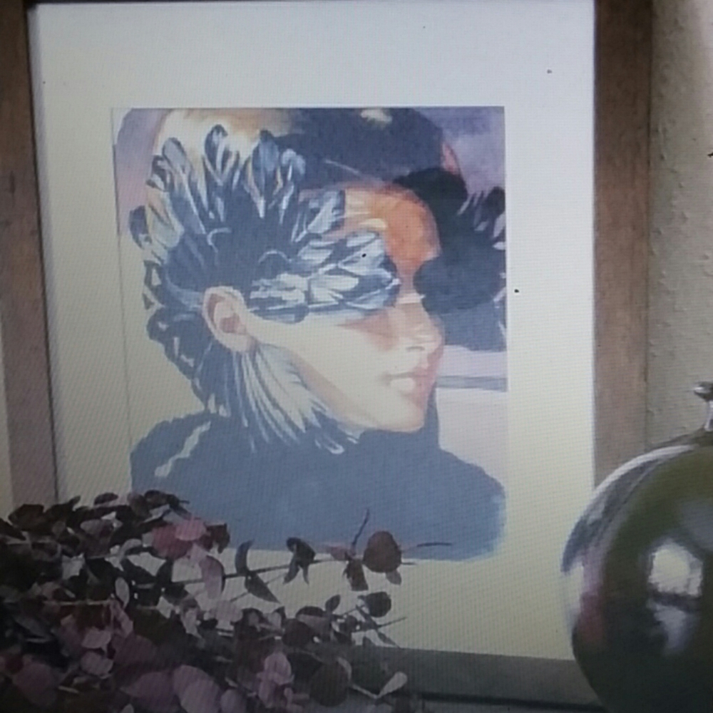 Ear cuff signed 8.5"x11" watercolor print